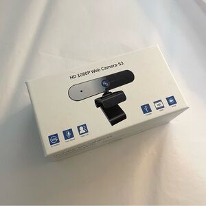 NEW HD 1080P Web Camera Calls Webcam Meeting Work Office Home Video White Box